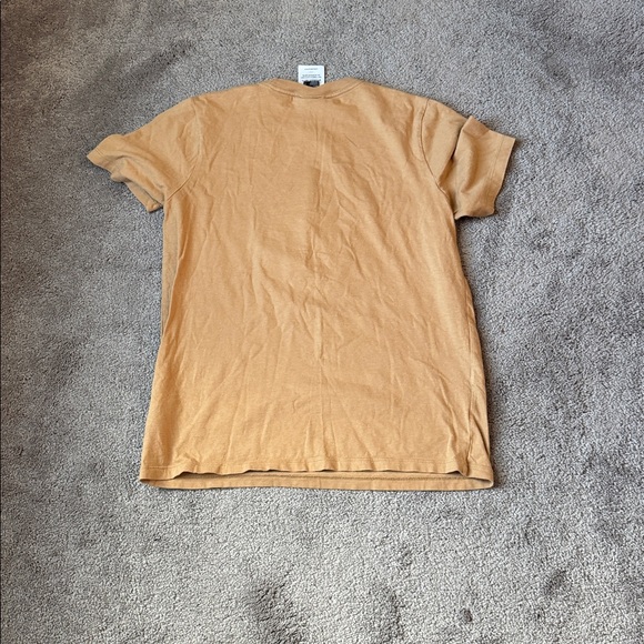 The North Face Abstract Logo Beige T-Shirt SIZE S - Picture 5 of 5